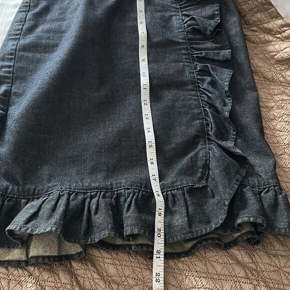 Leifsdottir | Button Up Denim Skirt Size 0 - Picture 11 of 13